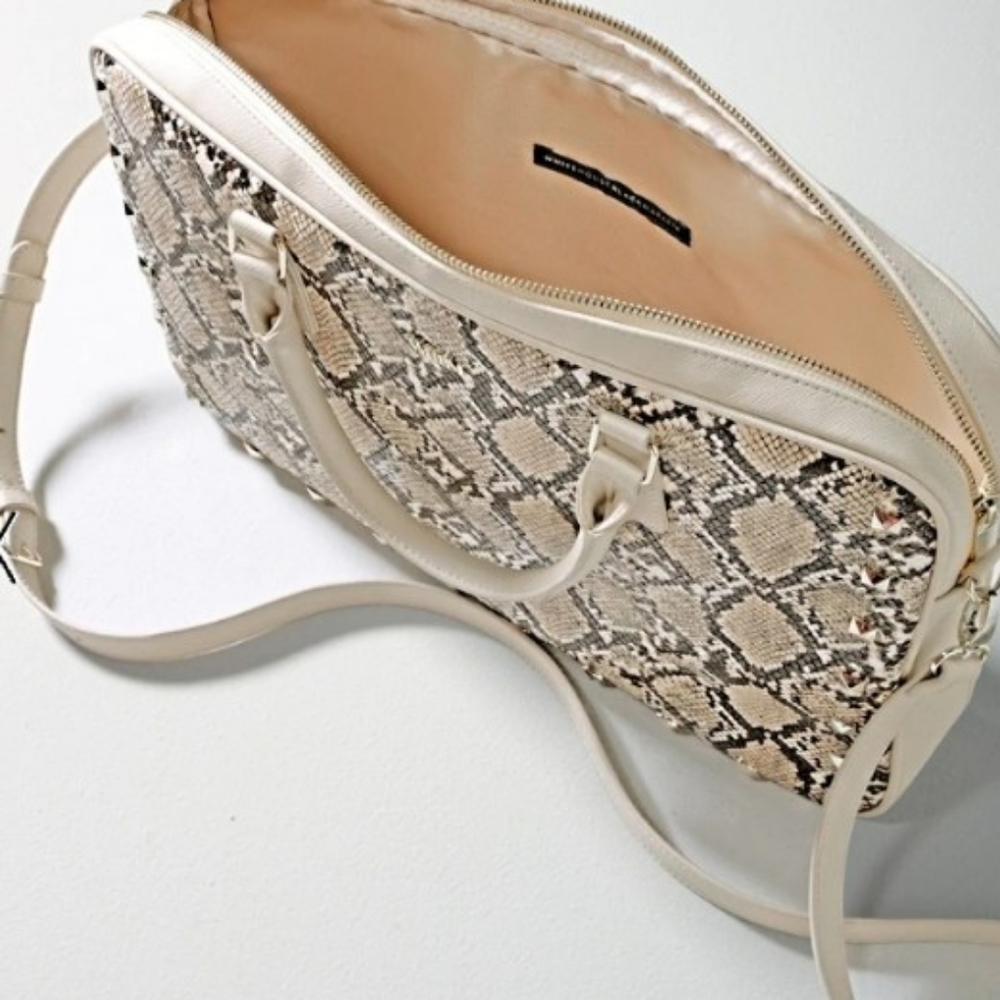 White House Black Market Python Print Computer Bag - Picture 5 of 5